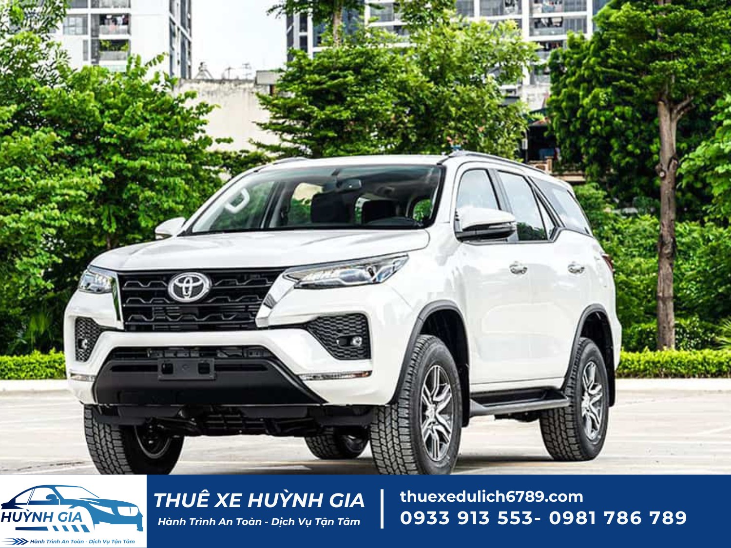 Bảng giá thuê xe 4-7-16-29-45 chỗ tại quận 7