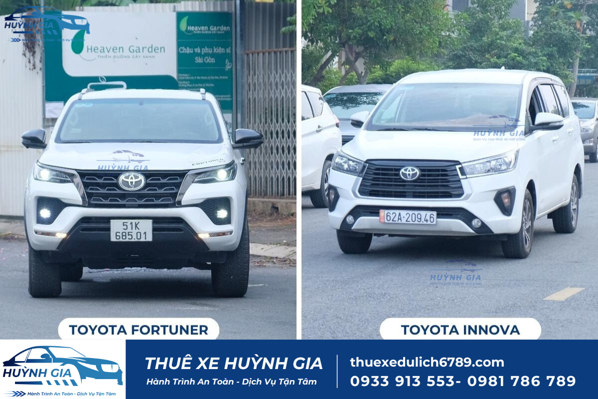 Thuê xe 7 chỗ Bình Thạnh giá rẻ nhất 2024